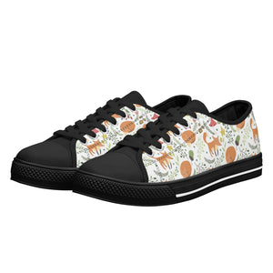 Fox Women's Low Top Canvas Shoes