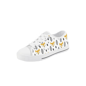 Fox Kid's Low Top Canvas Shoes