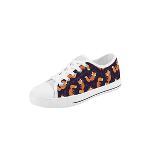 Fox Kid's Low Top Canvas Shoes