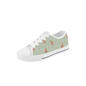 Fox Kid's Low Top Canvas Shoes