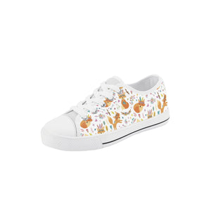 Fox Kid's Low Top Canvas Shoes