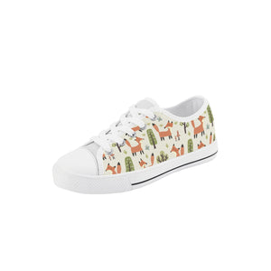 Fox Kid's Low Top Canvas Shoes