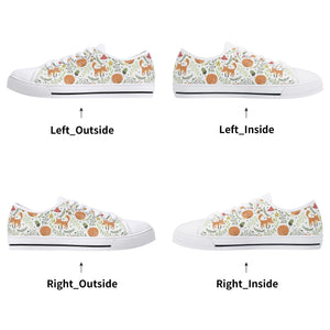 Fox Women's Low Top Canvas Shoes