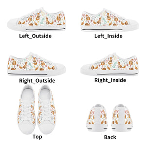 Fox Kid's Low Top Canvas Shoes