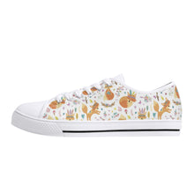 Fox Women's Low Top Canvas Shoes