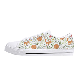 Fox Women's Low Top Canvas Shoes