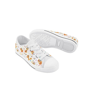 Fox Kid's Low Top Canvas Shoes