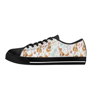 Fox Women's Low Top Canvas Shoes