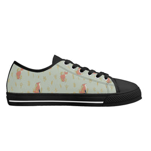 Fox Women's Low Top Canvas Shoes