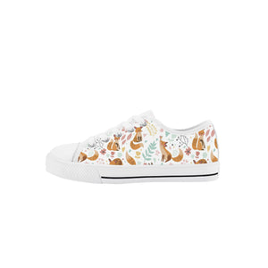 Fox Kid's Low Top Canvas Shoes