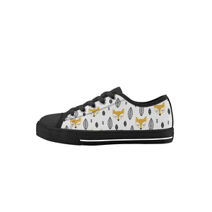 Fox Kid's Low Top Canvas Shoes