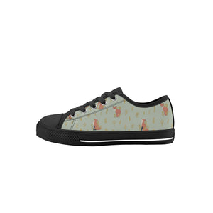 Fox Kid's Low Top Canvas Shoes