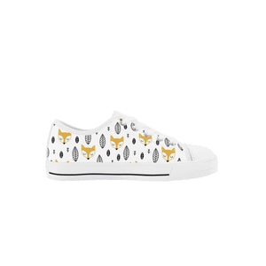 Fox Kid's Low Top Canvas Shoes