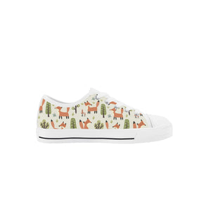 Fox Kid's Low Top Canvas Shoes