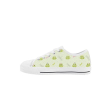 Frog Kid's Low Top Canvas Shoes