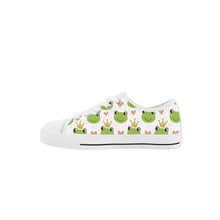 Frog Kid's Low Top Canvas Shoes