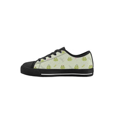 Frog Kid's Low Top Canvas Shoes