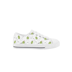 Frog Kid's Low Top Canvas Shoes