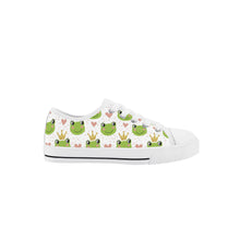 Frog Kid's Low Top Canvas Shoes