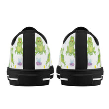 Frog Women's Low Top Canvas Shoes
