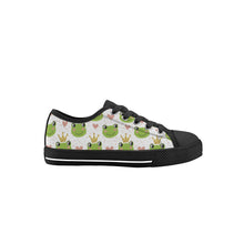 Frog Kid's Low Top Canvas Shoes