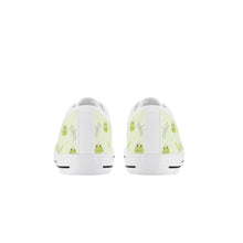 Frog Kid's Low Top Canvas Shoes