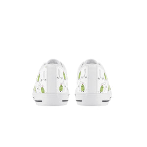 Frog Kid's Low Top Canvas Shoes