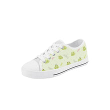 Frog Kid's Low Top Canvas Shoes