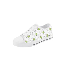 Frog Kid's Low Top Canvas Shoes