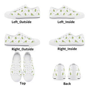 Frog Kid's Low Top Canvas Shoes
