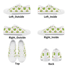 Frog Kid's Low Top Canvas Shoes