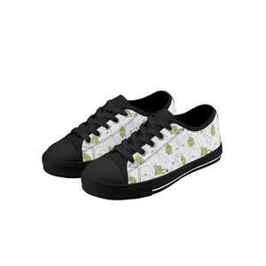 Frog Kid's Low Top Canvas Shoes