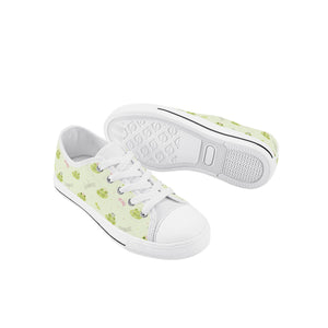 Frog Kid's Low Top Canvas Shoes