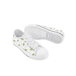 Frog Kid's Low Top Canvas Shoes