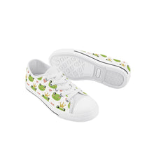Frog Kid's Low Top Canvas Shoes