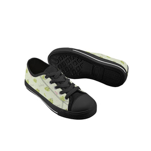 Frog Kid's Low Top Canvas Shoes