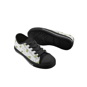 Frog Kid's Low Top Canvas Shoes