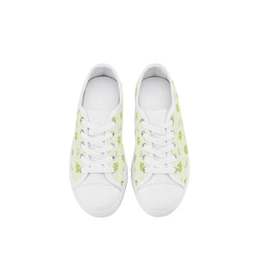 Frog Kid's Low Top Canvas Shoes