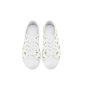 Frog Kid's Low Top Canvas Shoes