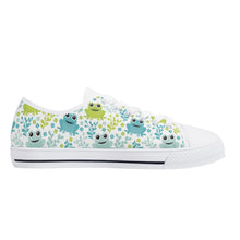 Frog Women's Low Top Canvas Shoes