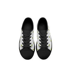 Frog Kid's Low Top Canvas Shoes