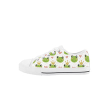 Frog Kid's Low Top Canvas Shoes