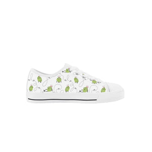 Frog Kid's Low Top Canvas Shoes