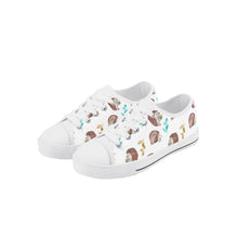 Hedgehog Kid's Low Top Canvas Shoes