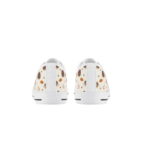 Hedgehog Kid's Low Top Canvas Shoes