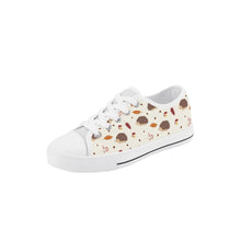Hedgehog Kid's Low Top Canvas Shoes