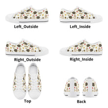Hedgehog Kid's Low Top Canvas Shoes