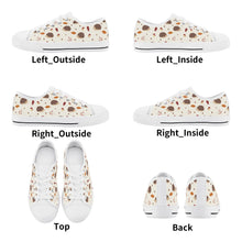 Hedgehog Kid's Low Top Canvas Shoes
