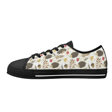 Hedgehog Women's Low Top Canvas Shoes