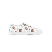 Hedgehog Kid's Low Top Canvas Shoes